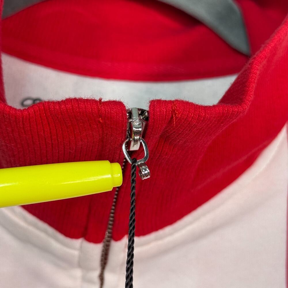 Christian Audigier Y2K Track Jacket Womens Small Italy Flag Crystal Rock NEW - Picture 9 of 16